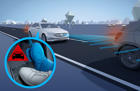 2020款 GLE 350 4MATIC 豪華型(圖23) 主動式制動輔助系統