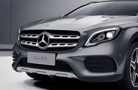 GLA 220 4MATIC 運動型(圖2) 刀鋒式雙翼進氣格栅